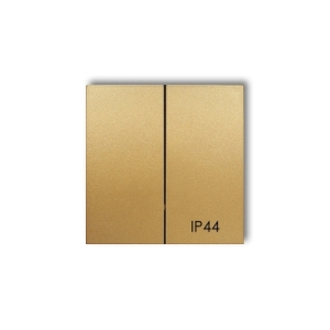 Klawisze podwójne do łączników IP 44 ICON, MINI (komplet dwóch sztuk)