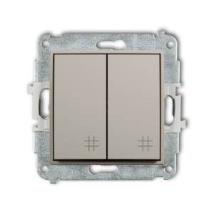 Mechanizm łącznika podwójnego krzyżowego