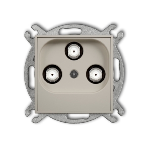 MINI taupe 60MGMV Mechanizm gniazda multimedialneg