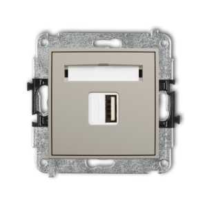 Mechanizm ładowarki USB pojedynczej USB A, 5W max., 5V, 1A
