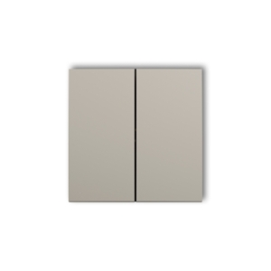 Klawisze podwójne do łączników ICON, MINI (komplet dwóch sztuk)
