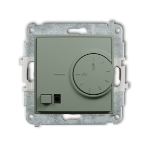 Mechanizm elektronicznego regulatora temperatury z czujnikiem podpodłogowym
