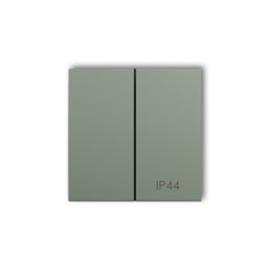 Klawisze podwójne do łączników IP 44 ICON, MINI (komplet dwóch sztuk)