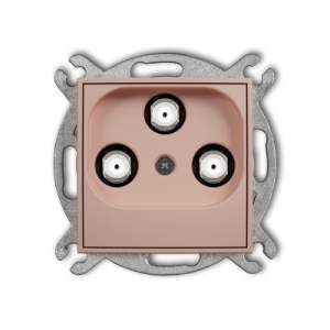MINI łososiowy 62MGMU Mechanizm gniazda multimedia