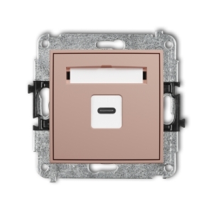 Mechanizm gniazda pojedynczego 1xUSB C-C