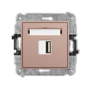 Mechanizm ładowarki USB pojedynczej USB A, 5W max., 5V, 1A
