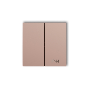 Klawisze podwójne do łączników IP 44 ICON, MINI (komplet dwóch sztuk)