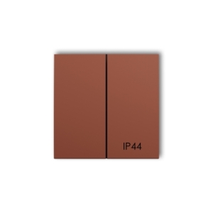 Klawisze podwójne do łączników IP 44 ICON, MINI (komplet dwóch sztuk)