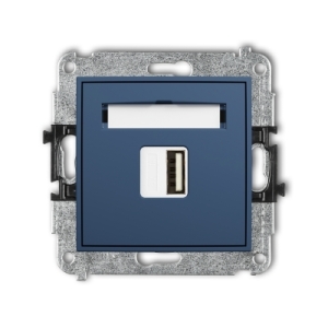 Mechanizm ładowarki USB pojedynczej USB A, 5W max., 5V, 1A