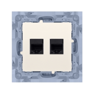 Simon 10 CT2.01/41 Gniazdo telefoniczne podwójne R