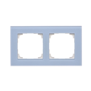 Simon 55 TRN2/180 Ramka 2-krotna Nature; Szkło mro