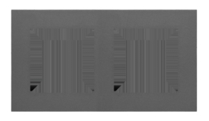 Simon 55 TR2/116 Ramka 2-krotna LINE; Grafitowy ma