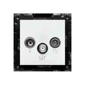 Simon 55 TASP.01/111 Gniazdo antenowe R-TV-SAT prz