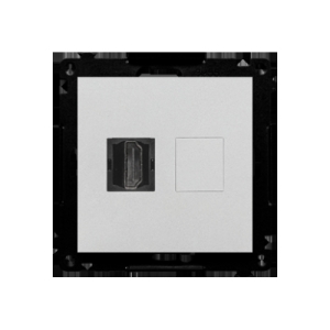 Simon 55 TGHDMI.01/143 Gniazdo HDMI (moduł); Alumi