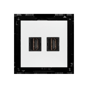 Simon 55 TGHDMI2.01/111 Gniazdo HDMI podwójne (mod