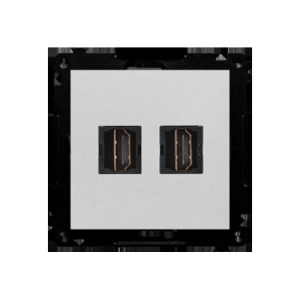 Simon 55 TGHDMI2.01/143 Gniazdo HDMI podwójne (mod