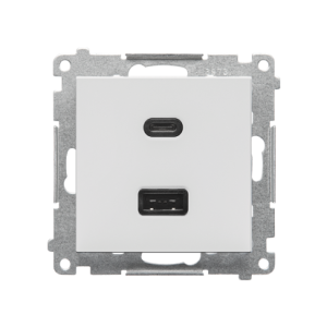 Simon 55 TEC2CAQ.01/114 Ładowarka USB C+A (moduł),