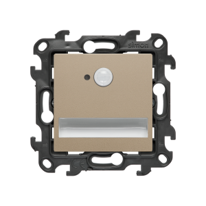 Oprawa oświetleniowa LED z czujnikiem ruchu, 230V, (moduł), Simon 24, IP20, szampański mat, Temp. barw.: 5900°K