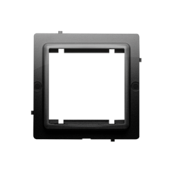 Adapter (przejściówka) na osprzęt standardu 45×45 mm, czarny mat