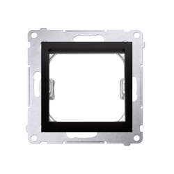 Adapter (przejściówka) na osprzęt standardu 45×45 mm, czarny mat