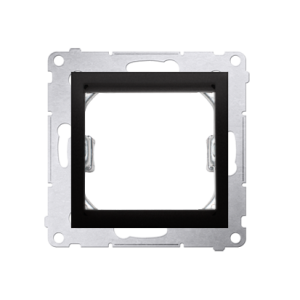 Adapter (przejściówka) na osprzęt standardu 45×45 mm, czarny mat