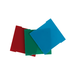 Zestaw filtrów (czerwony, zielony, niebieski) do pokrywy modułu świecącego:75370-39