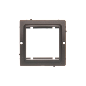 WYCOFANY Z OFERTY, adapter (przejściówka) na osprzęt standardu 45×45 mm, (moduł), Simon Basic, IP20, czekoladowy mat, metalizowany