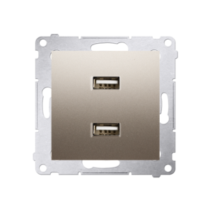 Simon 54 DC2USB.01/44 Ładowarka 2 x USB (moduł), 2