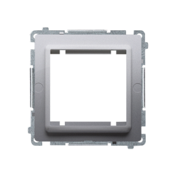 Adapter przejściówka na osprzęt standardu 45×45 mm inox, metalizowany