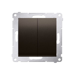 Simon 54 DP2.01/46 Przycisk podwójny zwierny bez p