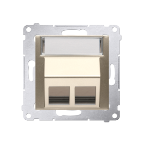 Simon 54 DKP2S.01/44 Pokrywa gniazd teleinformatyc