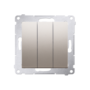 Simon 54 DP31L.01/44 Przycisk  potrójny z podświet