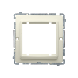 Adapter przejściówka na osprzęt standardu 45×45 mm beżowy