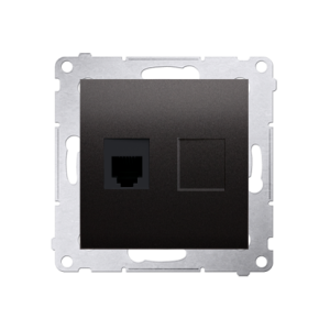 Simon 54 DT1.01/46 Gniazdo telefoniczne pojedyncze