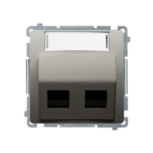 Simon Basic BMGKS2P.01/29 Pokrywa gniazd teleinfor