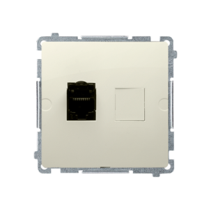 Simon Basic BM61E.01/12 Gniazdo komputerowe RJ45,