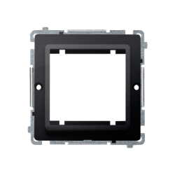 Adapter przejściówka na osprzęt standardu 45×45 mm grafit mat, metalizowany