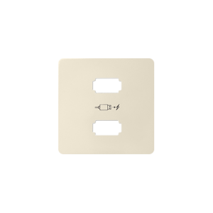 Simon 82 8201096-031 WYCOFANY Z OFERTY - ZAMIENNIK: 8211096-... pokrywa do ładowarki USB kremowy