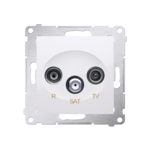 Simon 54 DASP.01/11 Gniazdo antenowe R-TV-SAT prze