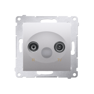 Simon 54 DAZ.01/43 Gniazdo antenowe R-TV zakończen