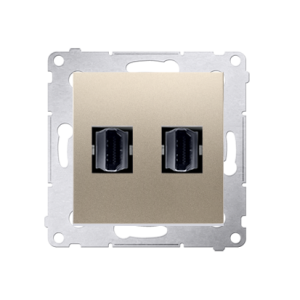 Simon 54 DGHDMI2.01/44 Gniazdo HDMI podwójne (modu