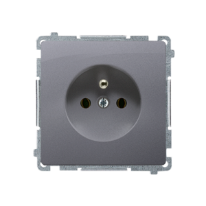 Simon Basic BMGZ1.01/43 Gniazdo wtyczkowe z uziemi