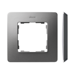 Ramka 1- krotna aluminium czarny