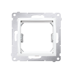 Adapter przejściówka na osprzęt standardu 45×45 mm biały