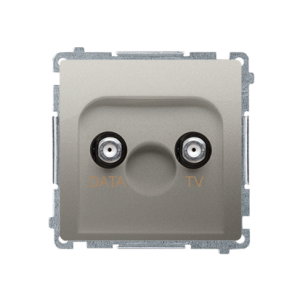 Simon Basic BMAD1.01/29 Gniazdo antenowe TV-DATA (
