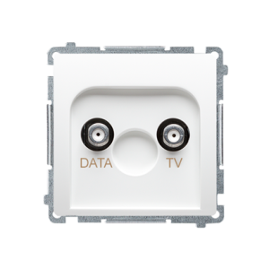 Simon Basic BMAD1.01/11 Gniazdo antenowe TV-DATA (