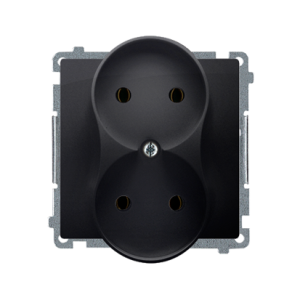 Simon Basic BMG2MZ.01/28 Gniazdo wtyczkowe podwójn