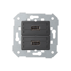 Gniazdo 2 x USB (2.0) typ A, żeńskie