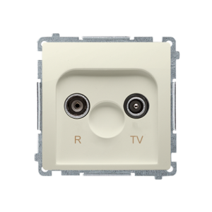 Simon Basic BMZAK10/1.01/12 Gniazdo antenowe R-TV