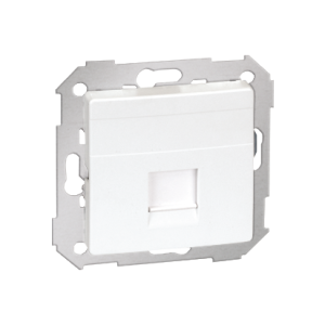 Simon 82 82005-30 Pokrywa 1x gniazdo RJ45, płaska
